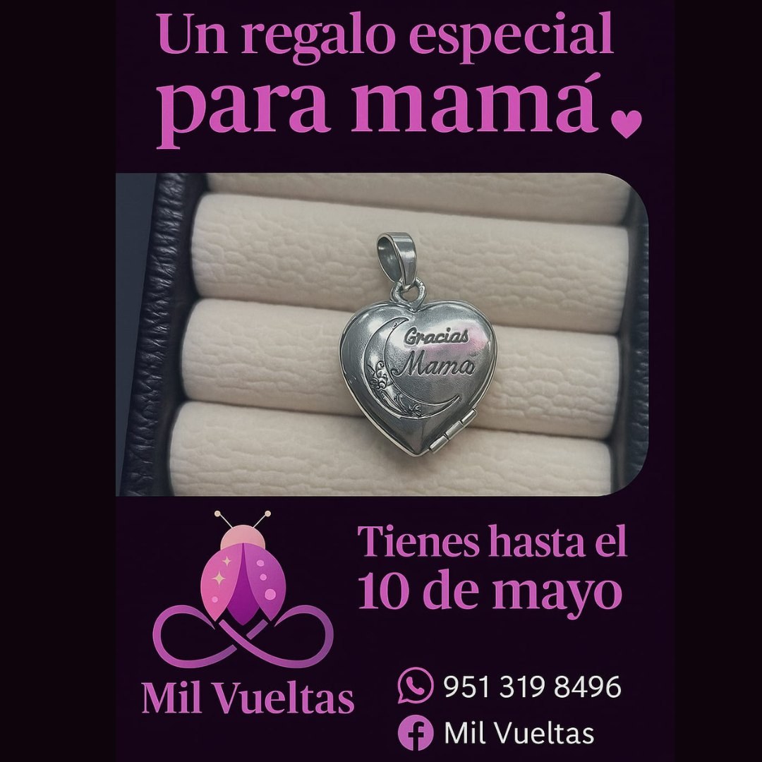 Dije de oso adorable Mil Vueltas