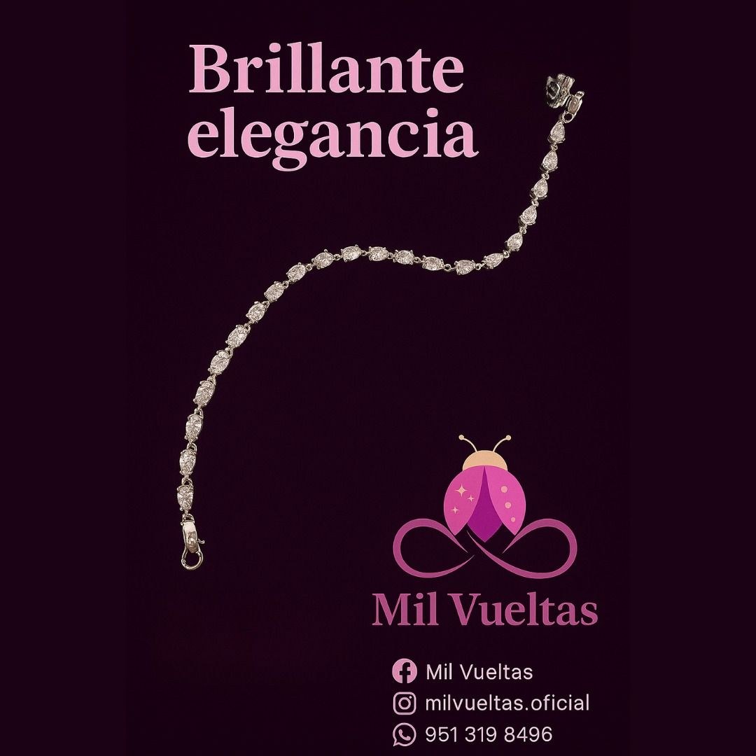 Pulsera de plata Mil Vueltas
